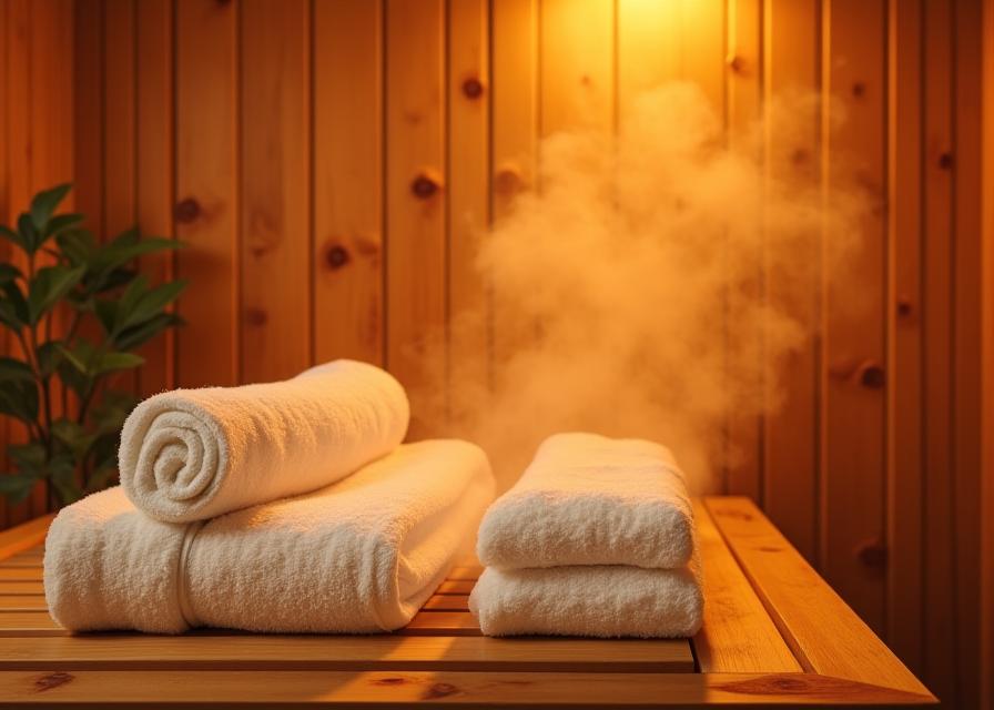 Sauna Wellness Bereich